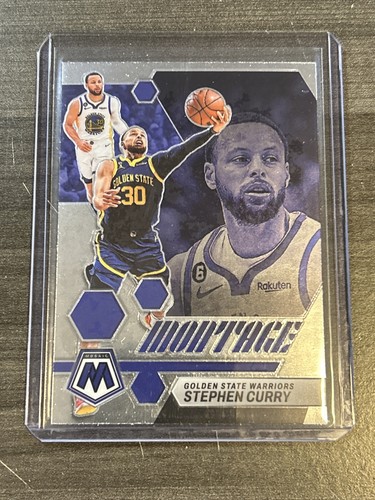 2022-23 Panini Mosaic Montage #11 Stephen Curry - Golden