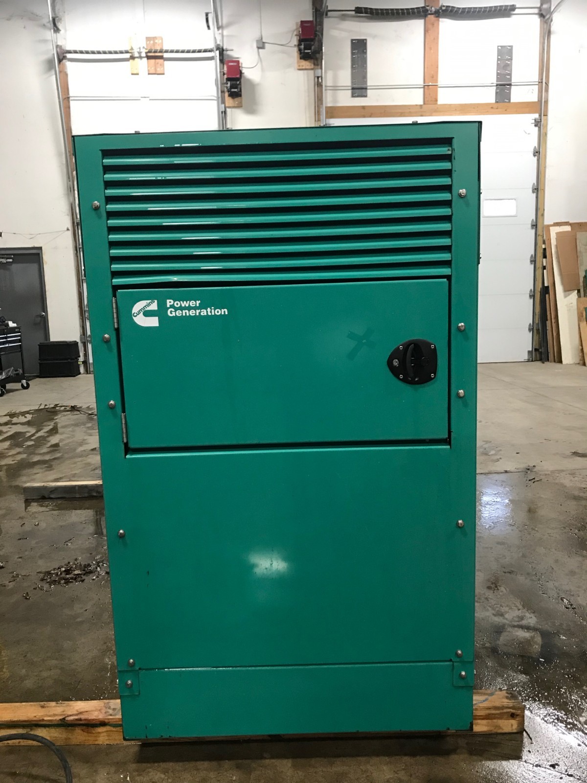New 85kW Cummins Natural Gas Stationary Generator GGHG | S/N: L090075995