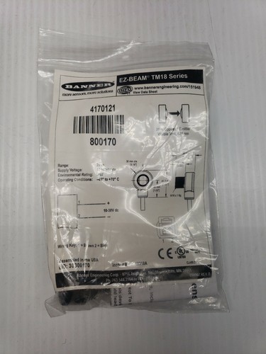 Banner EZ-BEAM TM18 Series 4170121 | eBay