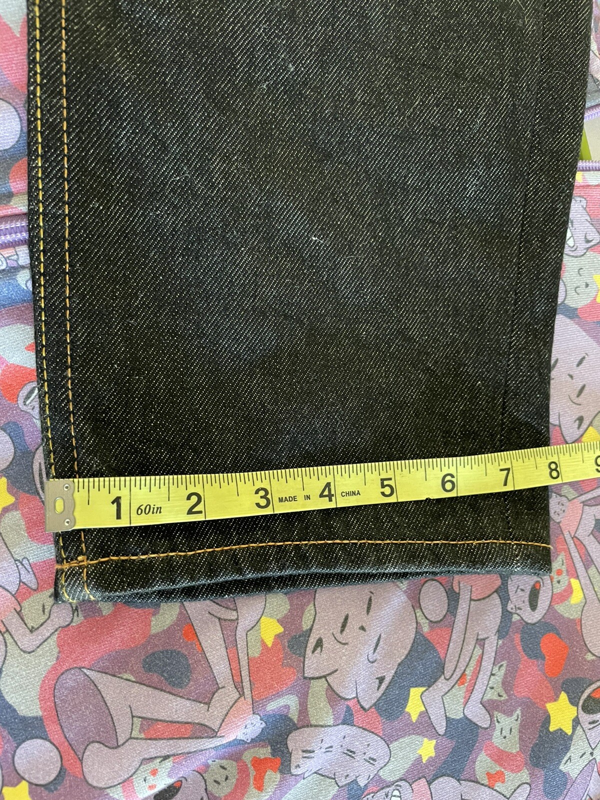 Джинсы Evisu 2008 Japanese Black Denim 
