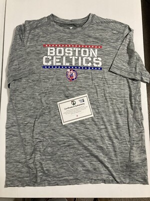 Oshea Brissett Game Used Worn Warmup Shirt Boston Celtics Fanatics Authentic