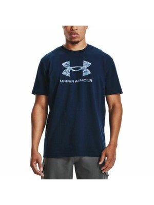 

Мужская спортивная футболка с короткими рукавами и логотипом UNDER ARMOR, размер, Teal, 1305660