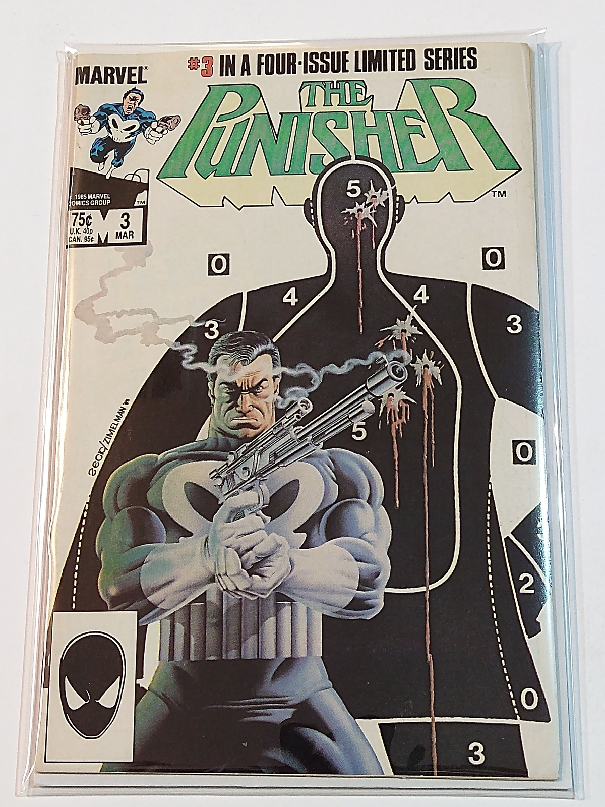 The Punisher 3 (1986 1st Series) High Grade Collectible