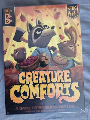 Creature Comforts Family Board Game - KTBG (NEW)