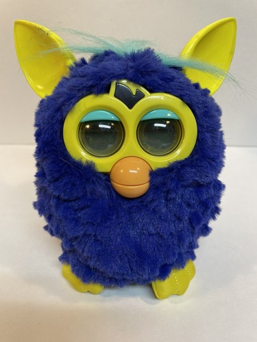 Furby 新品未使用 青色 2012 Furby BOOM Special Edn Aqua Teal Blue Metallic Chrome