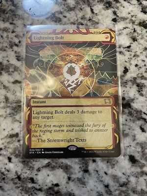 MTG - Lightning Bolt English Strixhaven Mystical Archives #42/63 Rare Near Mint