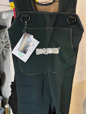 Hodgeman Brighton Neoprene High Back Bib Waders Size 5 woman/young adult W312GR