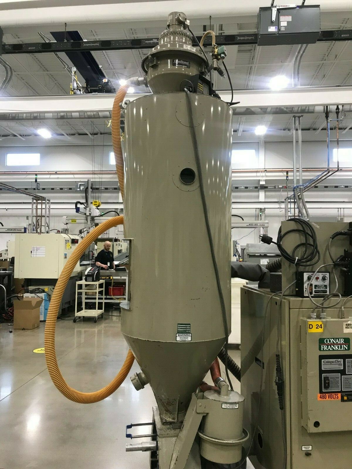 desiccant hopper dryer system for plastic