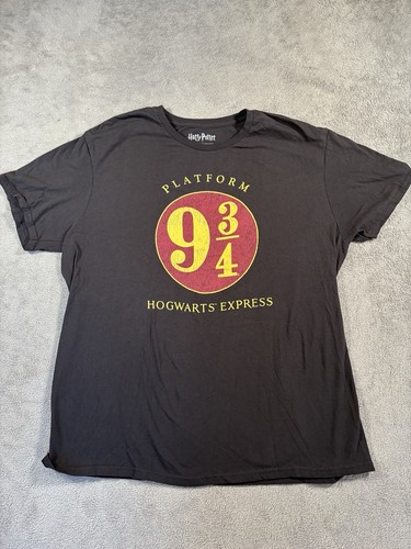 Harry Potter Shirt Adult XL Platform 9 3/4 Hogwarts Express