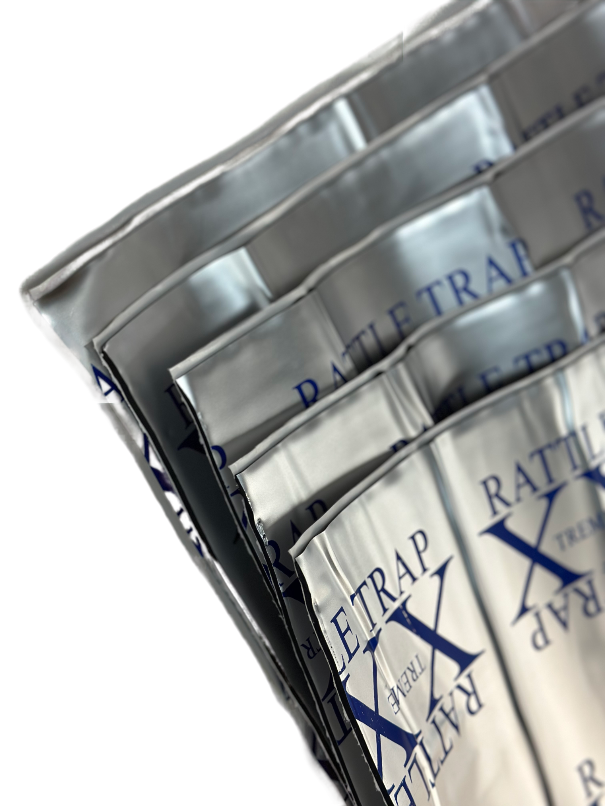 FATMAT RATTLETRAP BUTYL 80MIL 50SQ FT SOUND DEADENER/DAMPENING + INSTALL KIT