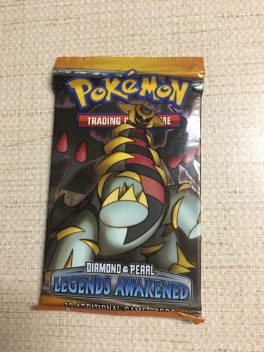 Pokemon Diamond And Pearl Legends Awakened Set Of 4 Booster Packs (all Artworks)