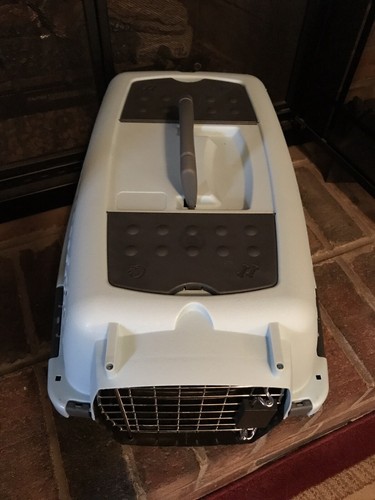 ~PETMATE~Aspen Pet porter Travel*Airblue/coffee*Small 18”Lx12”Wx10”T