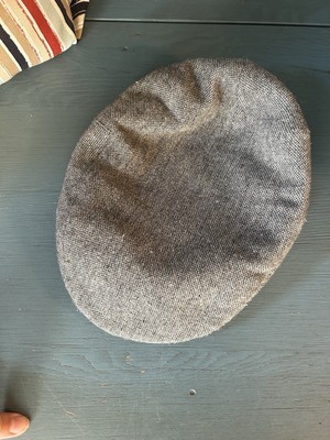 BRIXTON BROOD SNAP CAP SIZE L (7.5 CM) BLACK/ GREY HOUNDS TOOTH