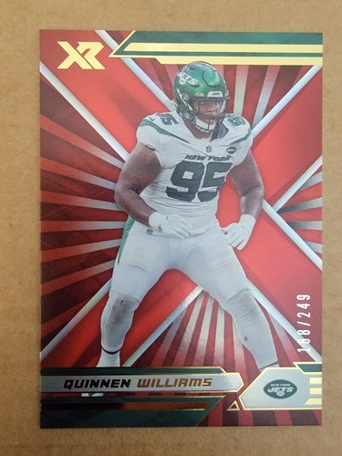 2021 Panini XR - Red #78 Quinnen Williams /249 | eBay