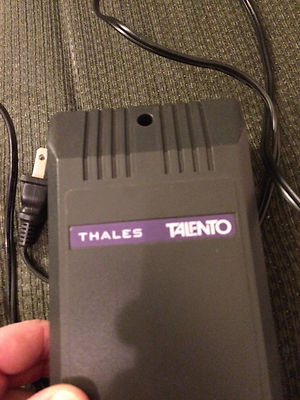 BLACK THALES POWER & INTERFACE UNIT TALENTO CREDIT CARD DEVICE CORD!