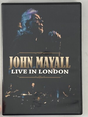 John Mayall: Live in London (DVD, 2012) RARE OOP