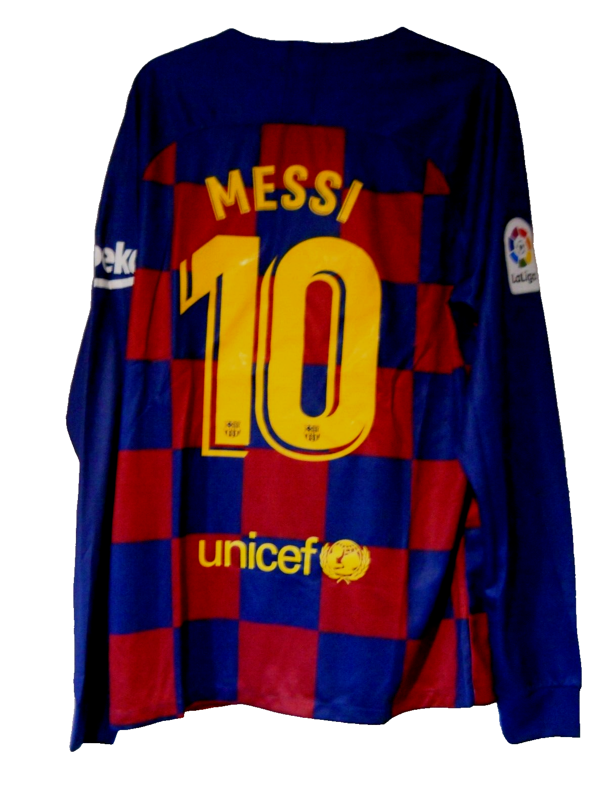 ファッション人気ブランドランキング NIKE Barcelona FC 10 Messi Men Sleeve Long XL Size Jersey ウェア