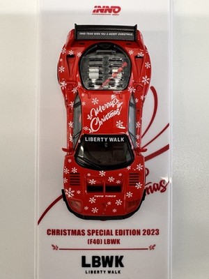 Inno64 Ferrari F40 Liberty Walk Christmas Edition 1/64 | eBay