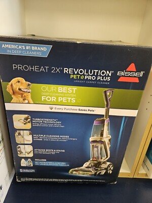 BISSELL ProHeat 2X Revolution Pet Pro Plus Upright Deep Cleaner - Purple (3588F)