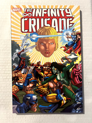 INFINITY CRUSADE VOL 2 TPB 1ST PRINT 1ST APP OF GODDESS RON LIM COVER ART 2009