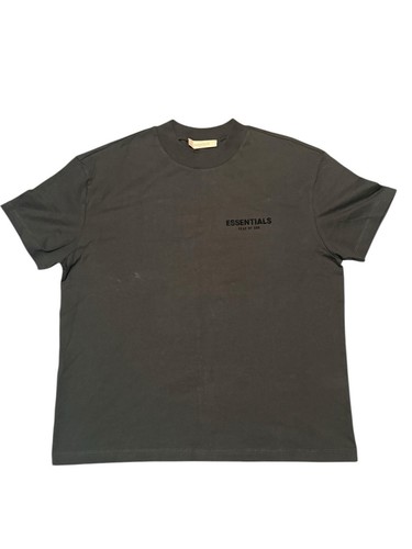 Fear of God Essentials T-Shirt Black Stretch Limo Mens Size Fear of God Essentials T-Shirt Black Stretch Limo Mens Size