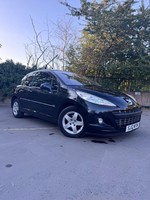 2012 PEUGEOT 207 1.4 Sportium 3dr LOW MILES PETROL MANUAL BLACK AIR CON VGC