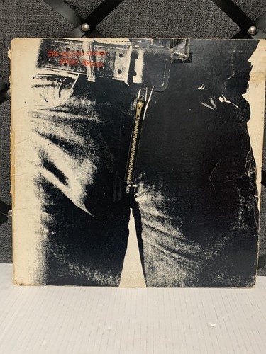 洋楽 Rolling Stones Sticky Fingers (RARE SET) The Rolling Stones - Sticky Fingers - 1970's Rare Large