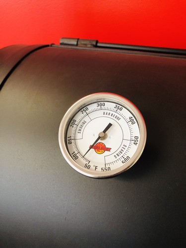 LavaLock® 3" INSULATED charcoal smoker pit grill Thermometer BBQ 4 in. Long Stem