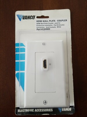 Vanco 120900 HDMI Wall Plate Coupler