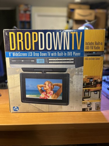 Audiovox 9" inch Under Cabinet VE927 LCD TV with Built-In DV