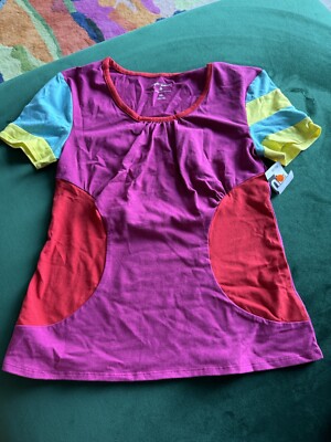 Target Stephen Burrows 20th Anniversary Colorblock Top T-shirt XS NWOT