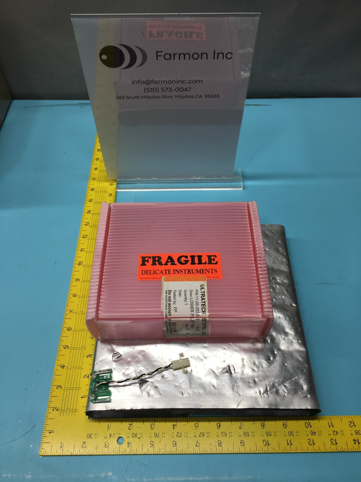 ULTRATECH STEPPER 11-05-0388 LOWER FLAT FIND PCB BOARD, 134388