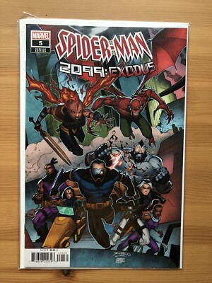 Spider-Man 2099: Exodus #5 - Cover C - Ron Lim Connecting Variant (Marvel, 2022)