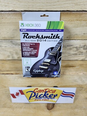 Rocksmith 2014 Edition ( Microsoft Xbox 360 ) - Game & Patch-USB Cable Bundle 