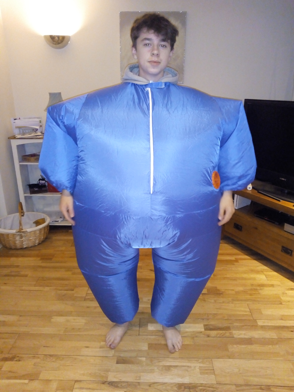 AirSuits Inflatable Fat Chub Suit Second Skin Fancy Dress Party Costume