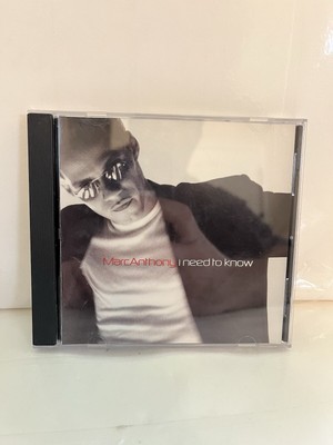 * Marc Anthony:  I Need to Know [CD/Single]
