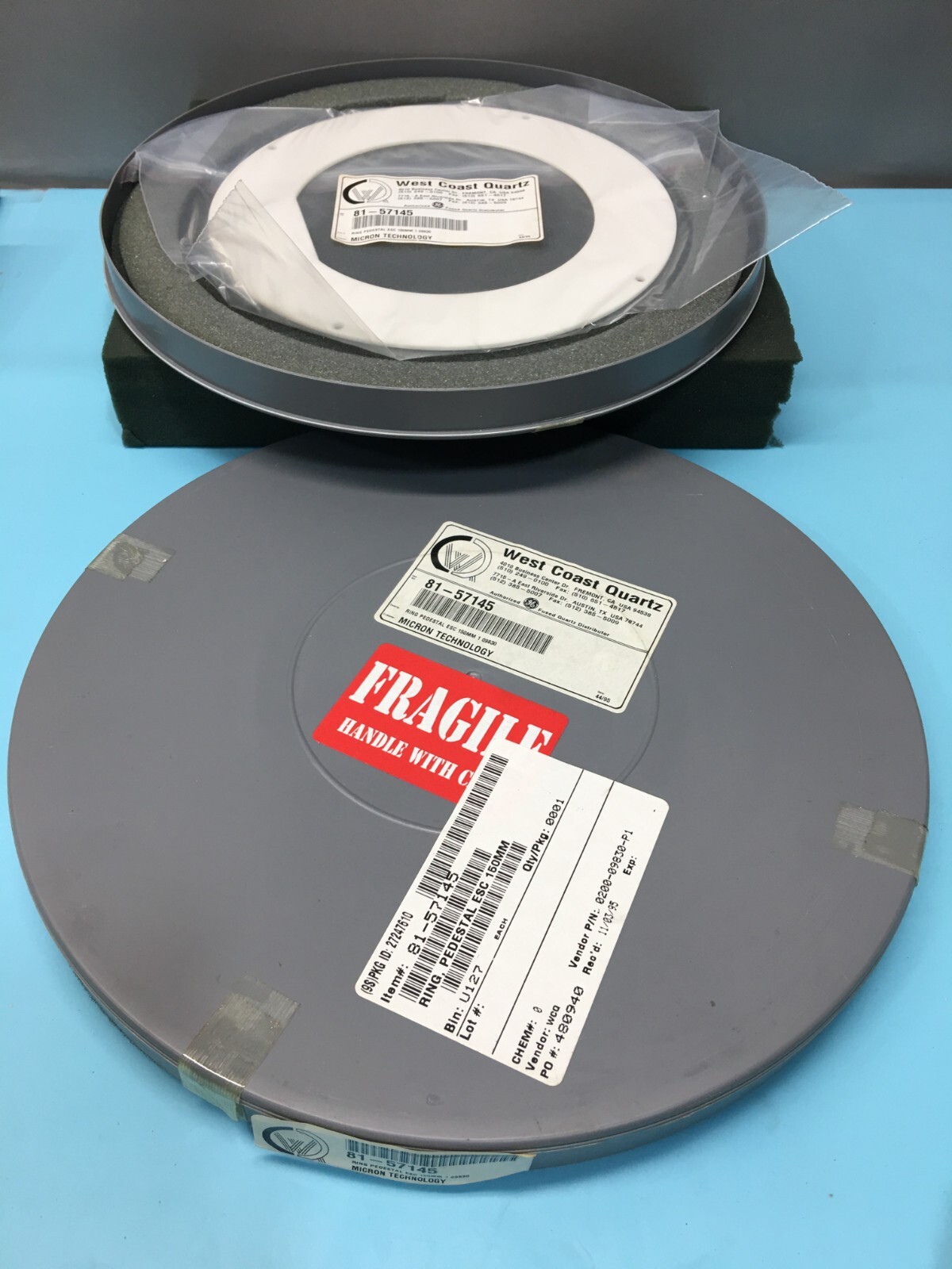 Micron 81-57145 Ring Pedestal ESC 150mm, 120787