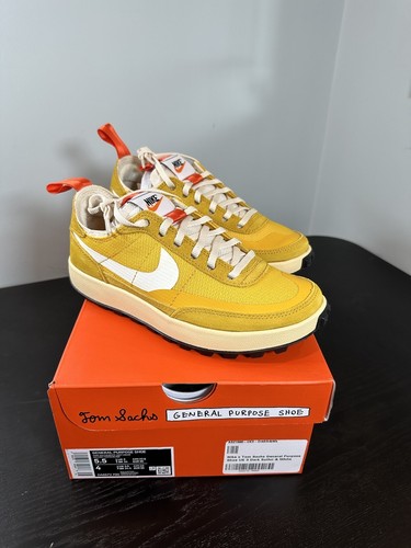 Nike Tom Sachs General Purpose Shoe 黄色 Tom Sachs NikeCraft General Purpose Shoe Yellow Release | Hypebeast