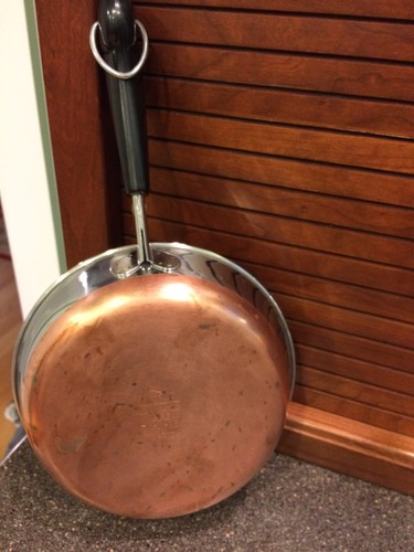 Vintage Revere Ware Copper Bottom Skillet 7