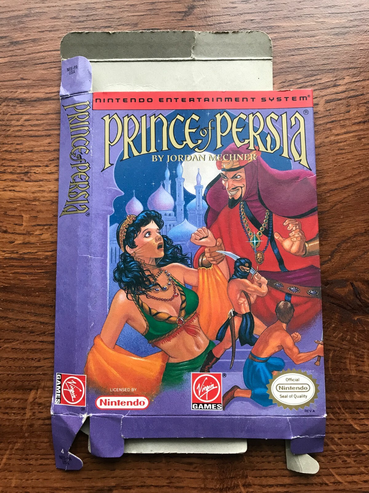 Prince of Persia Nintendo NES Empty Box Only | eBay