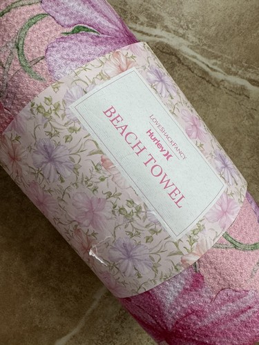 LoveShackFancy & Hurley ~REVERSIBLE PINK FLORAL~ SAND-FREE BEACH