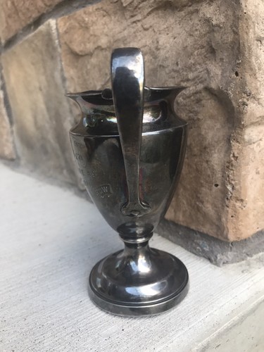 Vintage 1911 Silver Trophy