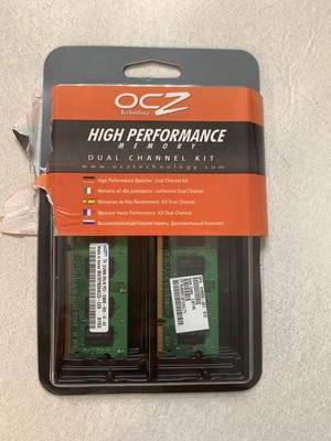 OCZ 1GB (2 x 512MB) Dual Channel Kit, High Performance Memory