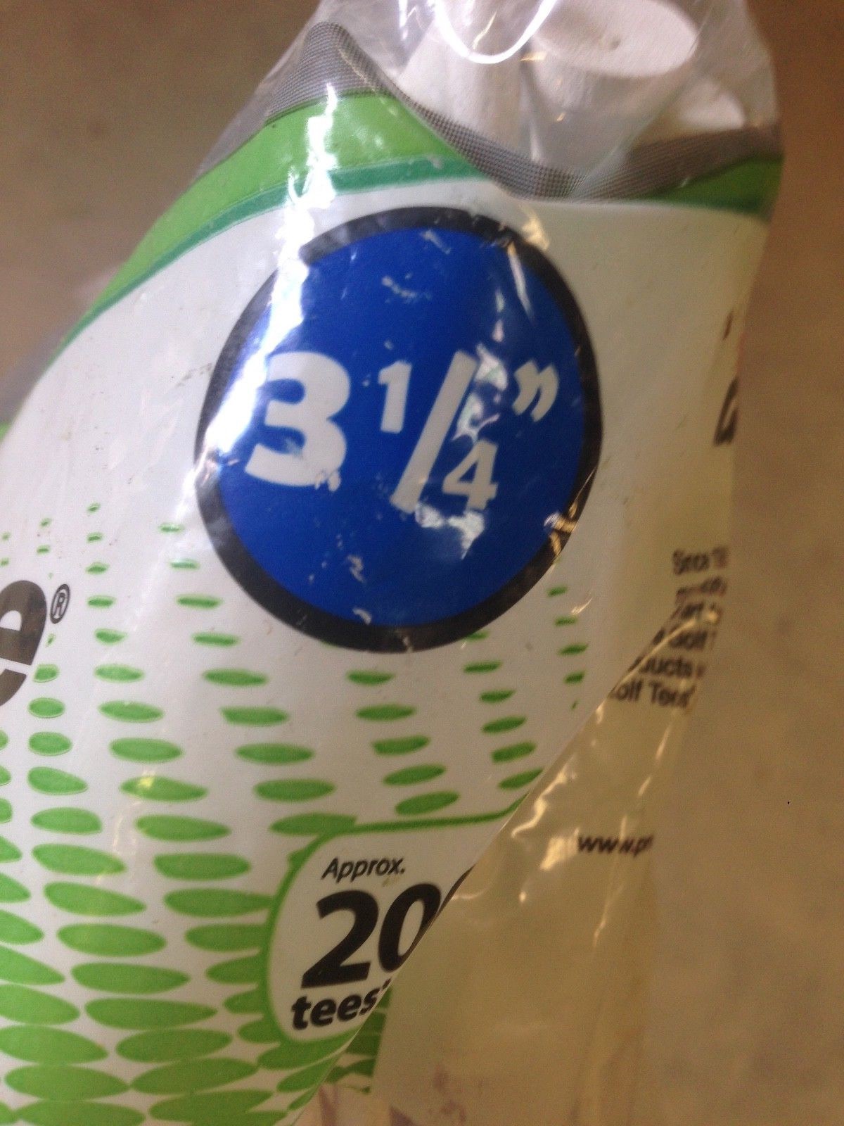 Pride Golf Tee 3 1/4 Wood Golf Tees