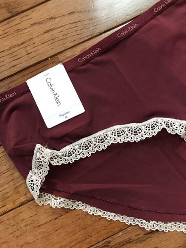 NWT Calvin Klein Women's Smooth Hipster Panties Underwear size M