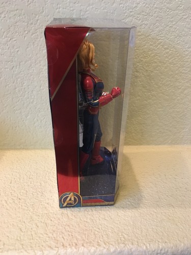 Disney Store CAPTAIN MARVEL SPECIAL EDITION ACTION DOLL In Hand New
