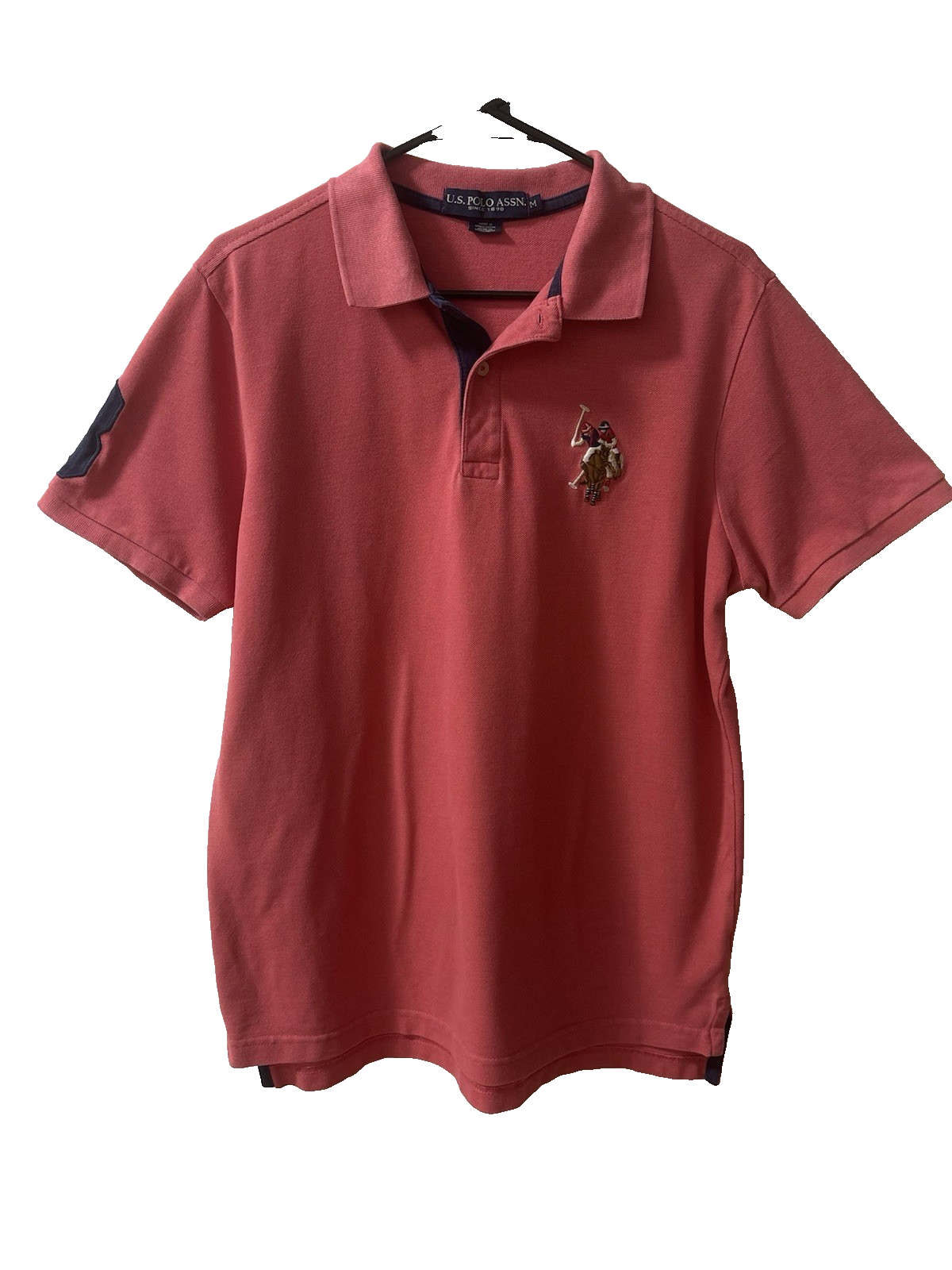 VTG big colorful Pony 🐎 Magenta/pink polo Us Polo Assoc. The Classic Polo Y2K