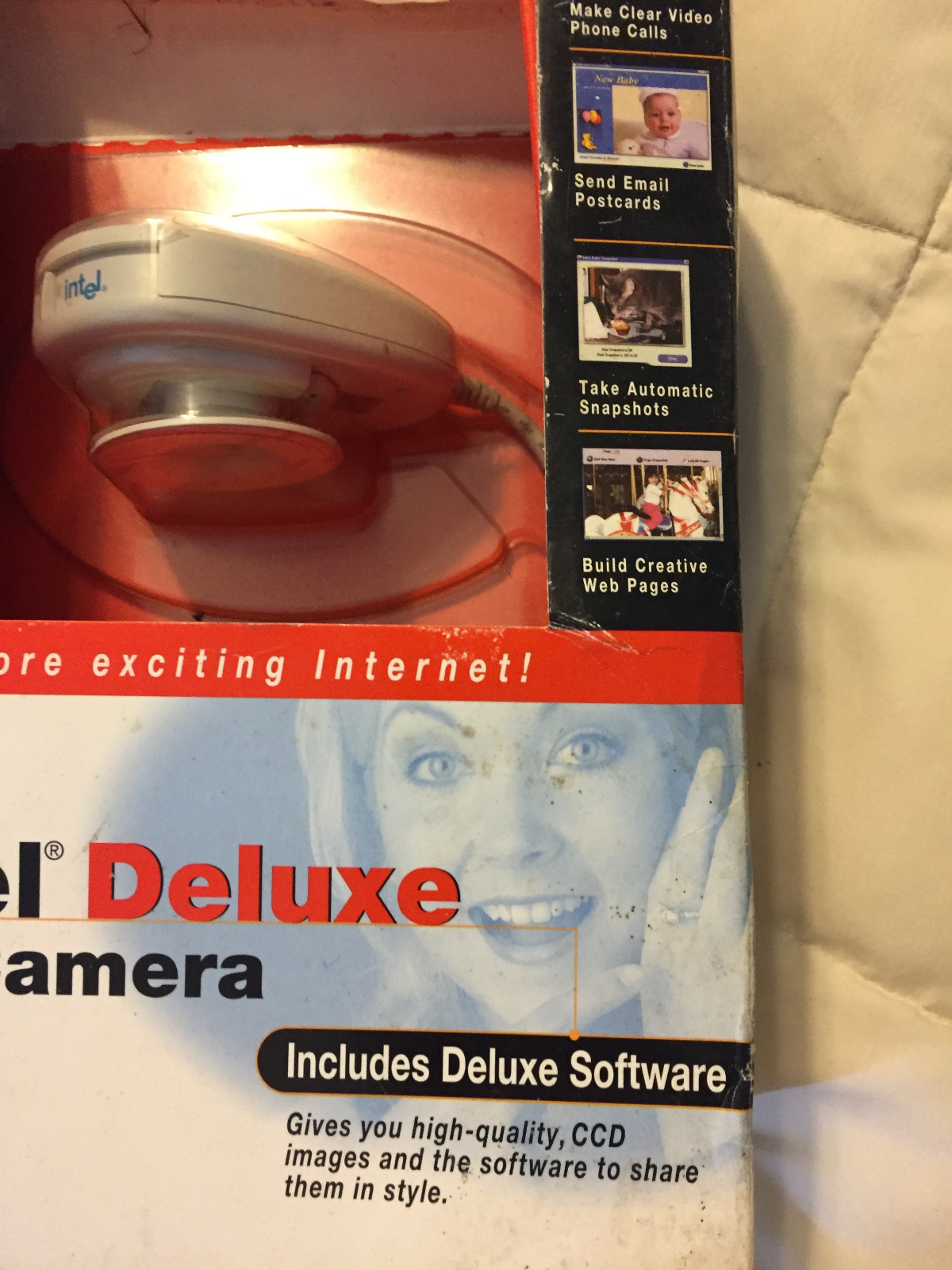 NEW INTEL DELUXE PC CAMERA WEBCAM CAMERA!