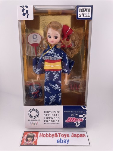 Rupika ルピカ（商品セット¥11,880相当） Licca-chan Yukata Tokyo 2020 Olympic Emblem Licca Doll Licca Japan