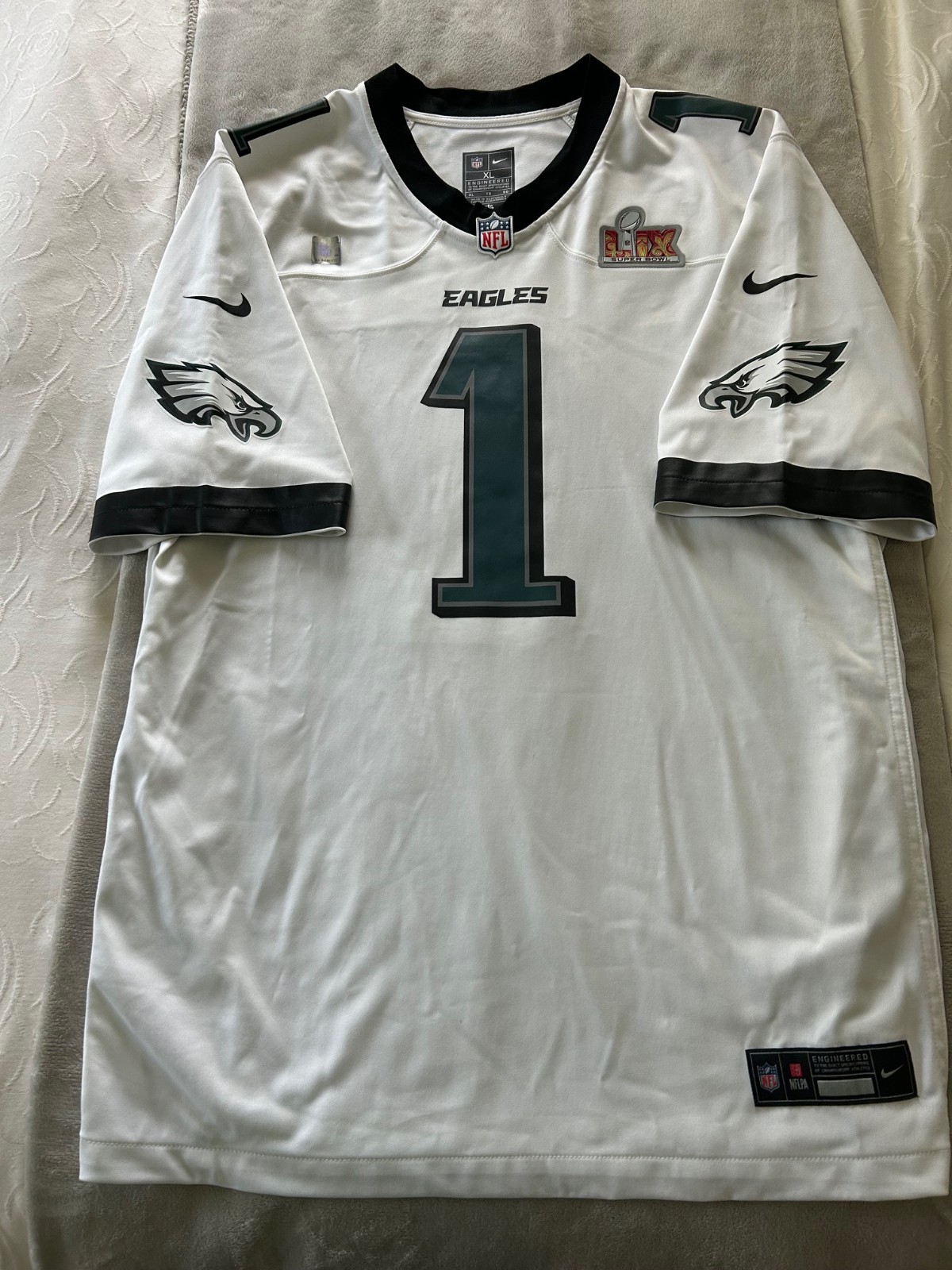 シャツ NFL Super Bowl LIX Jersey '08 mens-nike-white-philadelphia-